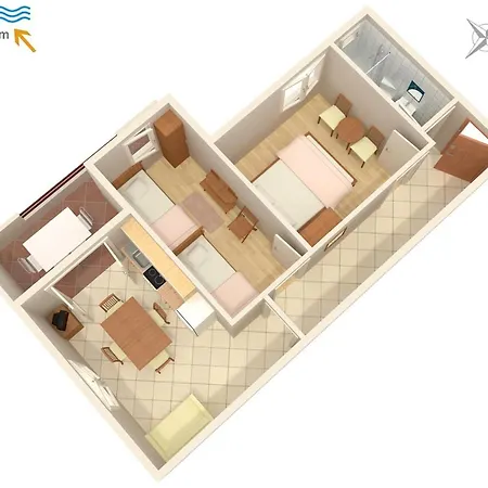 アパート With Swimming Pool Stari Grad, Hvar - 4015 *